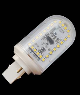 G24 2-PIN 5W Auto On Off Retrofit LED capsule bulb with built in microwave sensor AM-HC-05