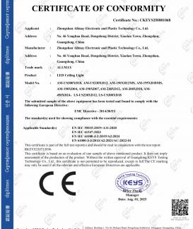 CE EMC Certificate